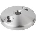 Kipp Plate, Form:C Stainless Steel, D=100 K0425.31002